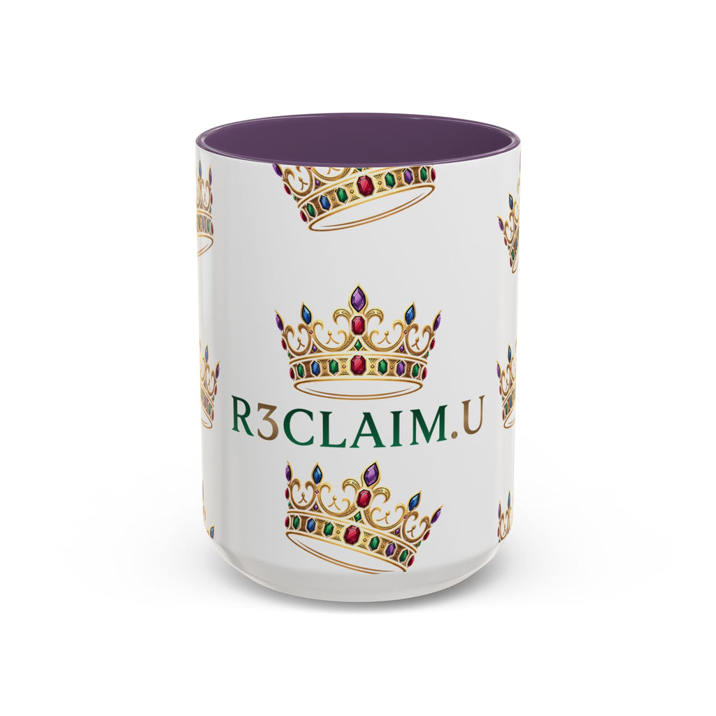R3CLAIM.U-Mug 15oz - QN Crown