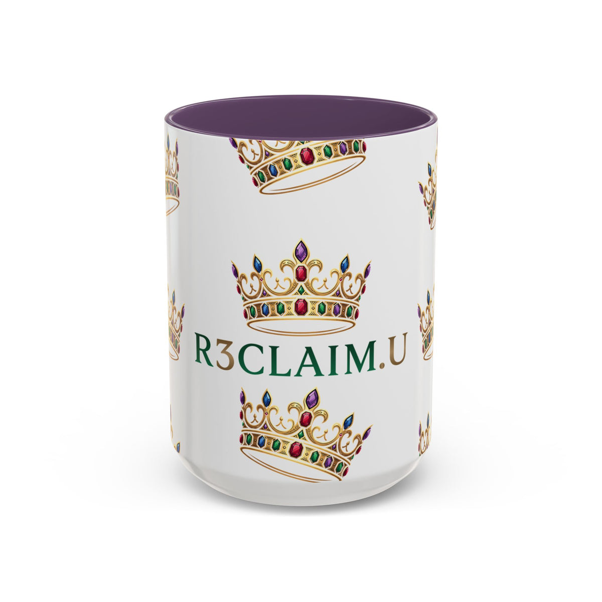 R3CLAIM.U-Mug 15oz - QN Crown