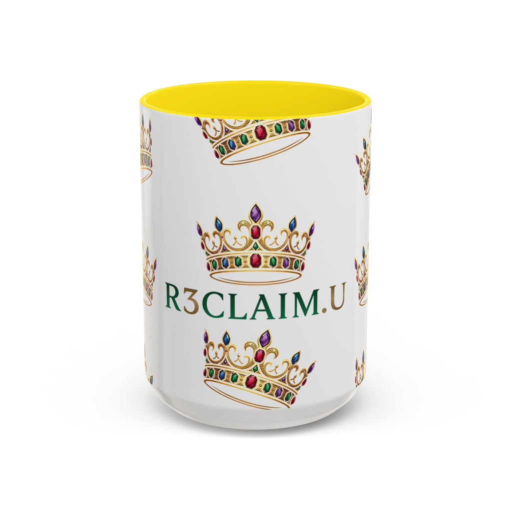 R3CLAIM.U-Mug 15oz - QN Crown
