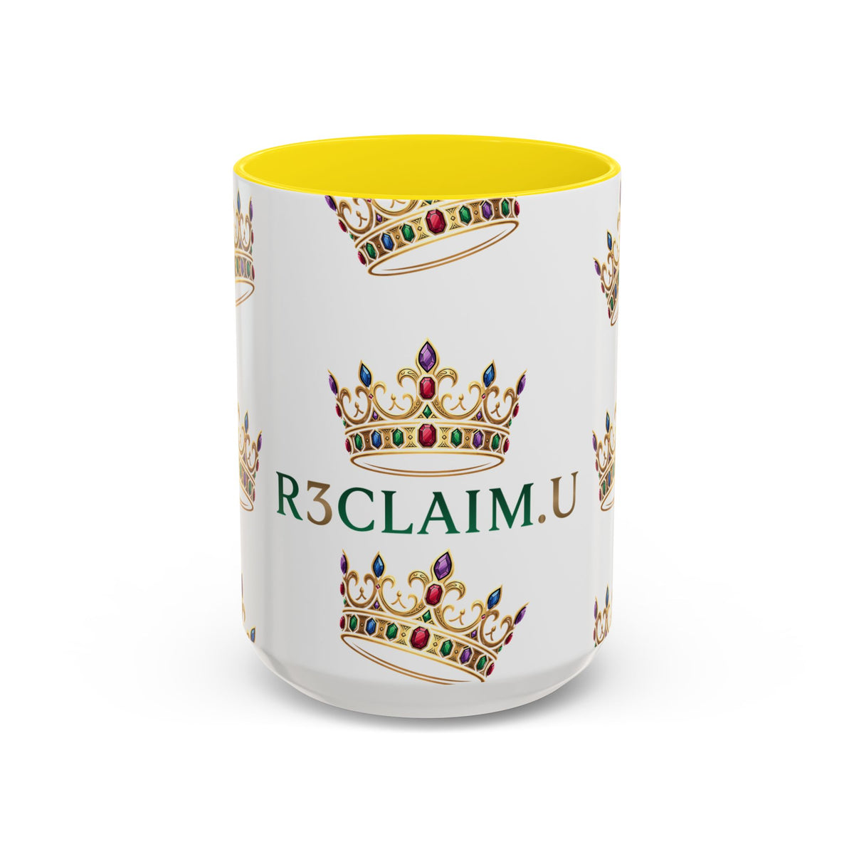 R3CLAIM.U-Mug 15oz - QN Crown