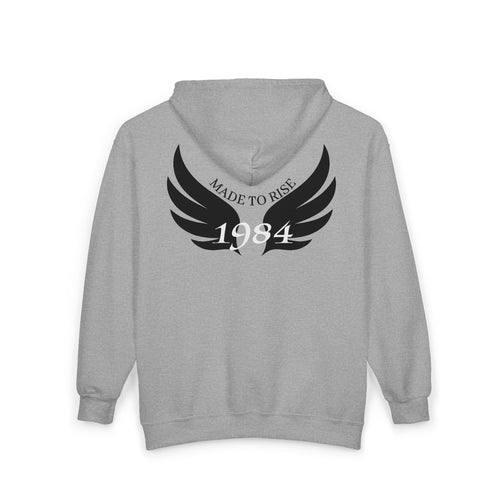 "Made to rise" -Unisex Heavy Blend™ Full Zip Hooded Sweatshirt