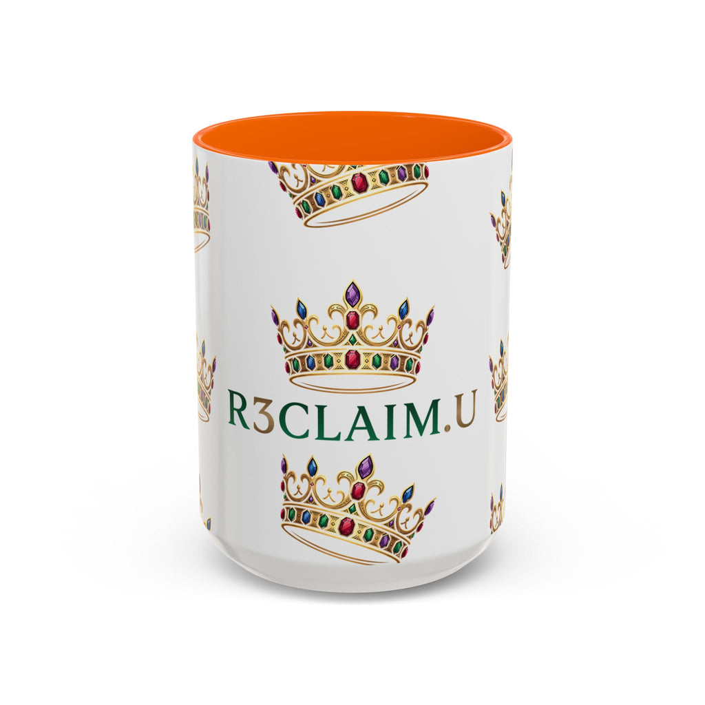 R3CLAIM.U-Mug 15oz - QN Crown
