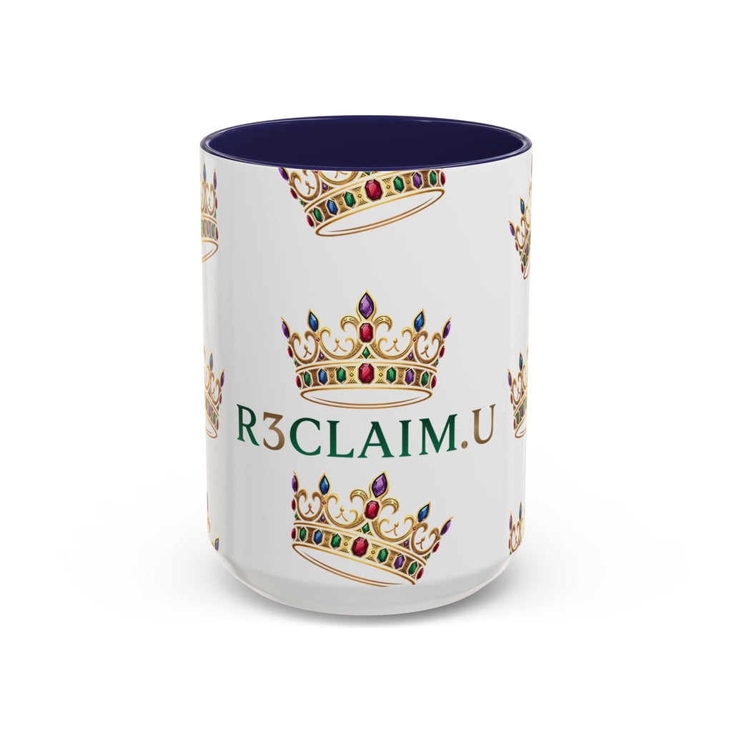 R3CLAIM.U-Mug 15oz - QN Crown