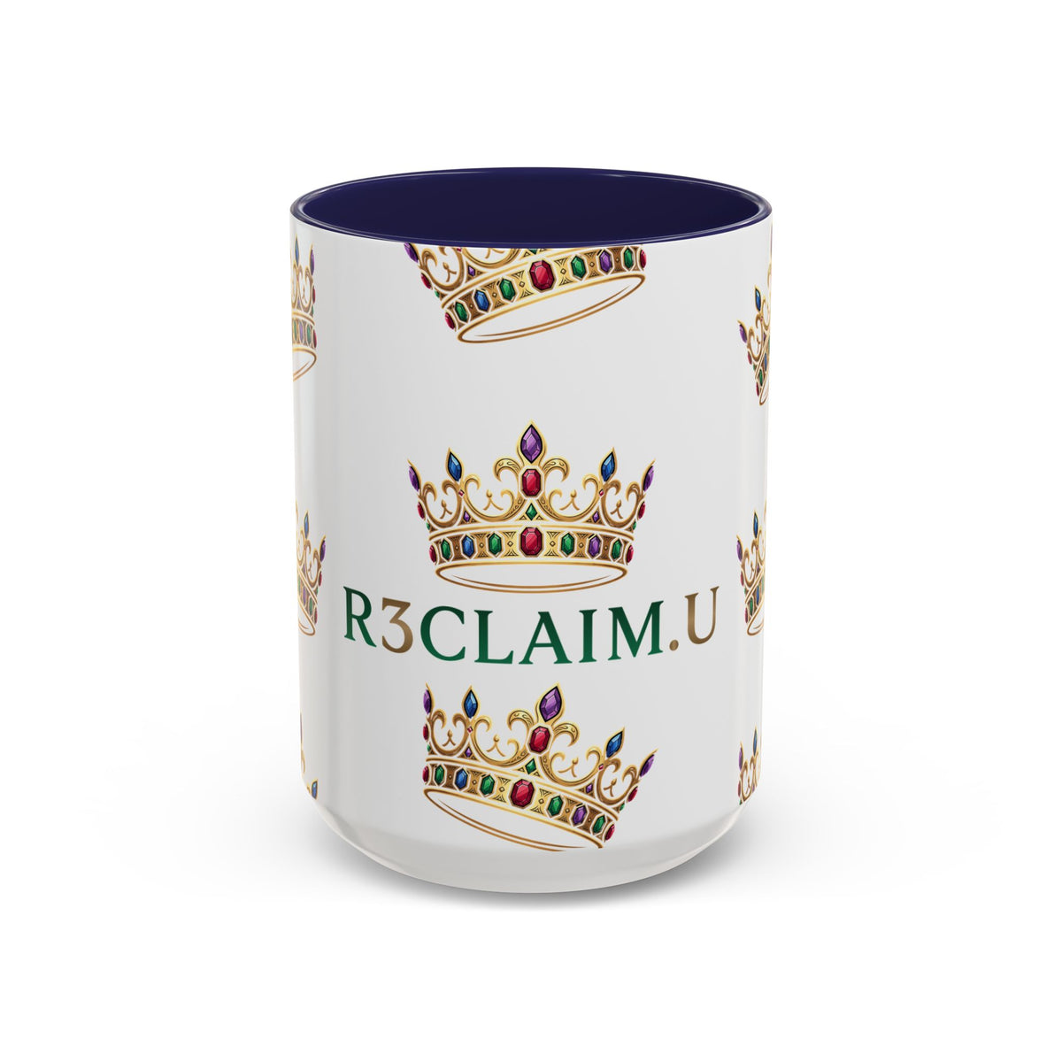 R3CLAIM.U-Mug 15oz - QN Crown